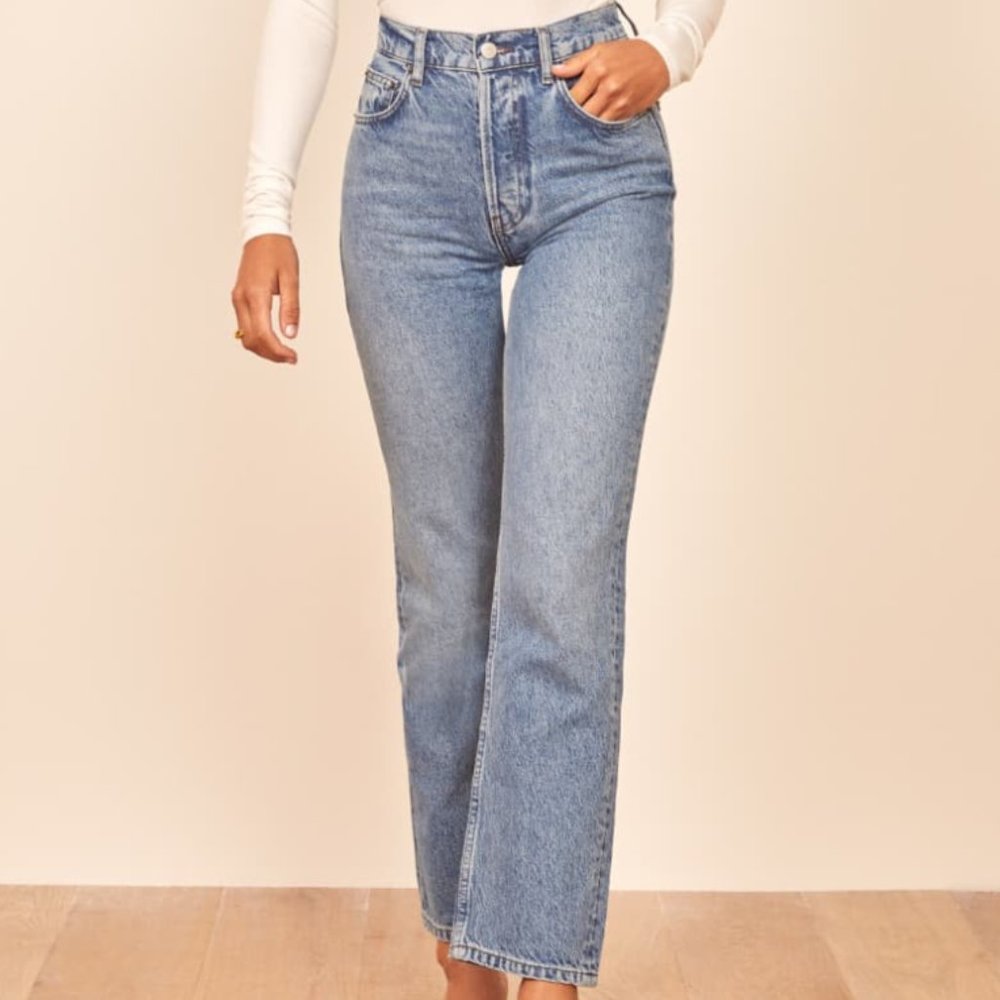 NEW Reformation Cynthia Relaxed Jean - Colorado